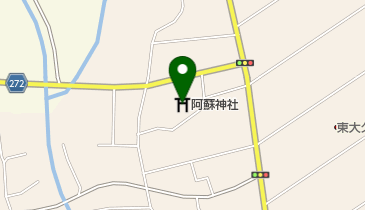 阿蘇神社の地図画像