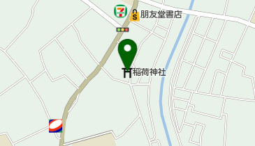 稲荷神社の地図画像