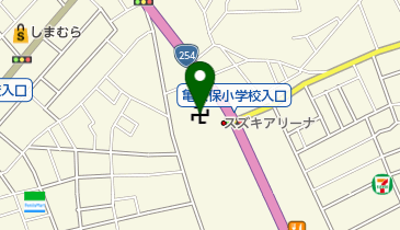 地蔵院の地図画像