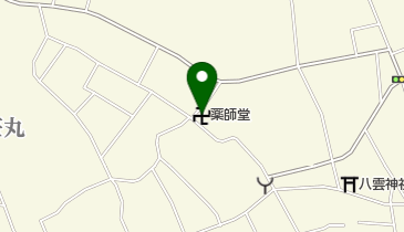 薬師堂の地図画像