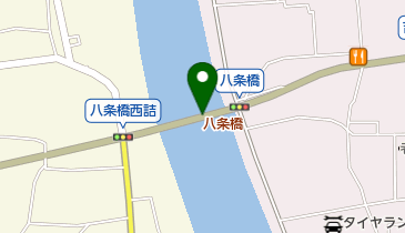 八条橋の地図画像