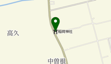 稲荷神社の地図画像