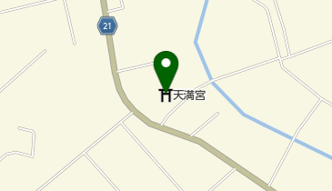 天満宮の地図画像