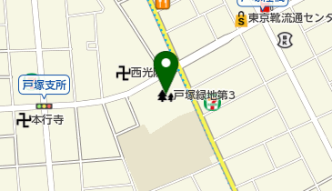 戸塚緑地第3の地図画像
