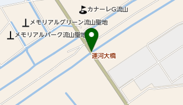 運河大橋の地図画像