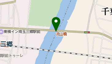 流山橋の地図画像