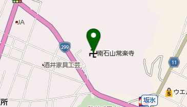 南石山常楽寺の地図画像