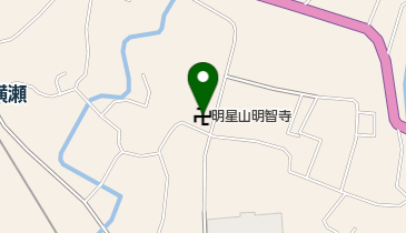 明星山明智寺の地図画像