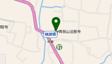 青苔山法長寺の地図画像