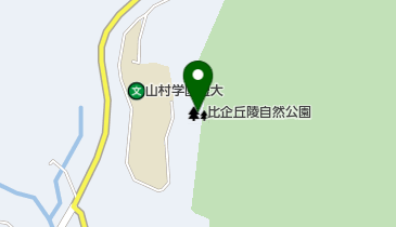 比企丘陵自然公園の地図画像
