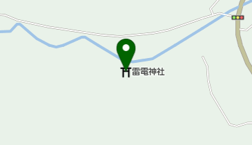 雷電神社の地図画像