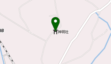 神明社の地図画像