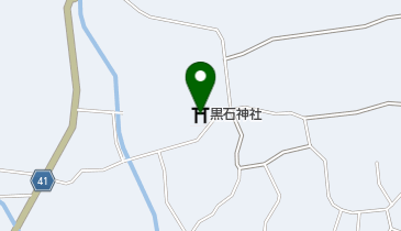 黒石神社の地図画像