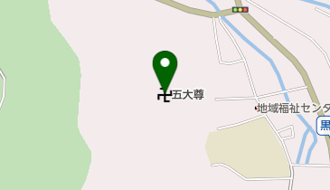 五大尊の地図画像