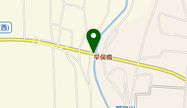 早俣橋の地図画像