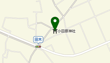 小田原神社の地図画像