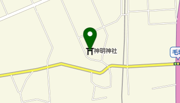 神明神社の地図画像