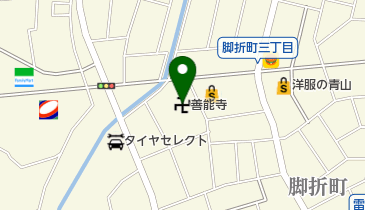 善能寺の地図画像