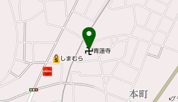 青蓮寺の地図画像