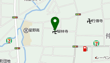 榮林寺の地図画像