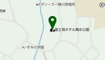 富士見ホタル親水公園の地図画像