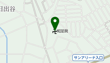 知足院の地図画像