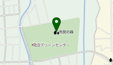 市民の森の地図画像