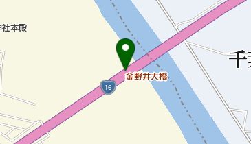 金野井大橋の地図画像