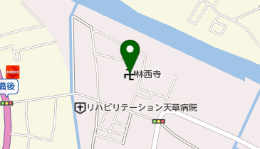 林西寺の地図画像
