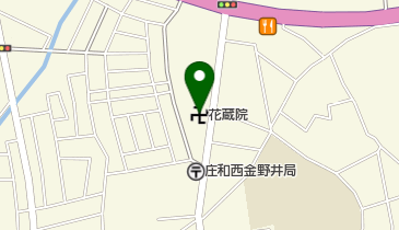 花蔵院の地図画像