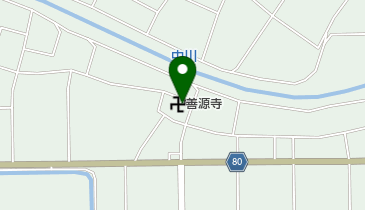 善源寺の地図画像