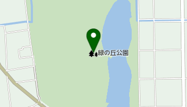 緑の丘公園の地図画像