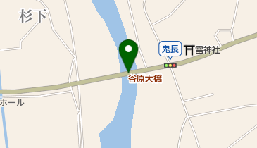 谷原大橋の地図画像