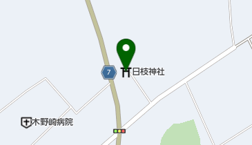 日枝神社の地図画像