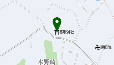 香取神社の地図画像