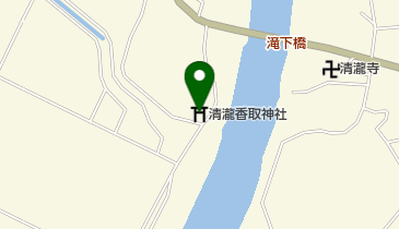 清瀧香取神社の地図画像