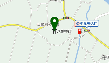 八幡神社の地図画像