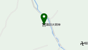 諏訪大明神の地図画像