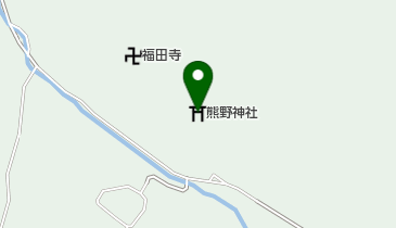 熊野神社の地図画像