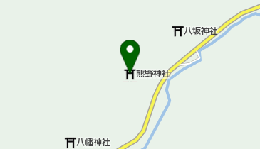 熊野神社の地図画像