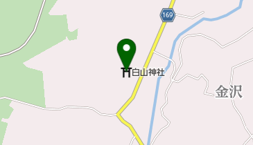 白山神社の地図画像