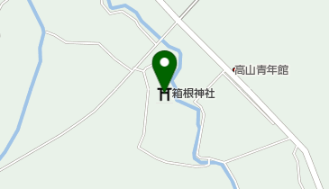箱根神社の地図画像