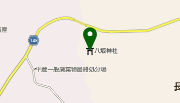 八坂神社の地図画像