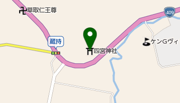 四宮神社の地図画像