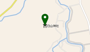 白山神社の地図画像
