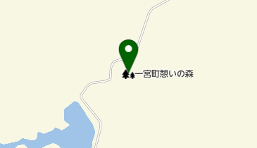 一宮町憩いの森の地図画像