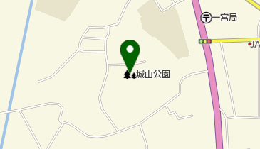 城山公園の地図画像