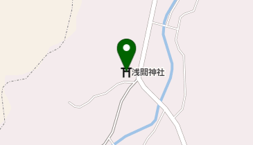 浅間神社の地図画像