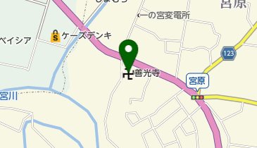 善光寺の地図画像