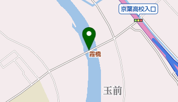 霞橋の地図画像